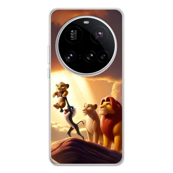 Чехол с принтом «Симба на презентации» для Xiaomi 15 Ultra