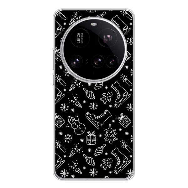 Чехол с принтом «Новогодний фон» для Xiaomi 15 Ultra Чехол с принтом «Новогодний фон» для Xiaomi 15 Ultra