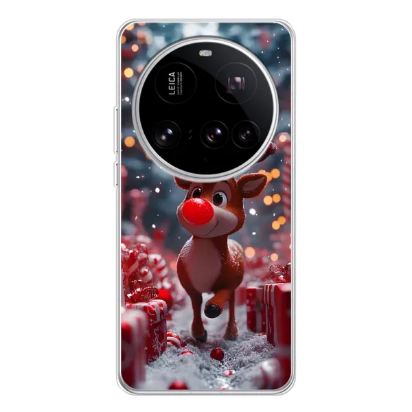 Чохол з принтом «Олень серед подарунків» для Xiaomi 15 Ultra