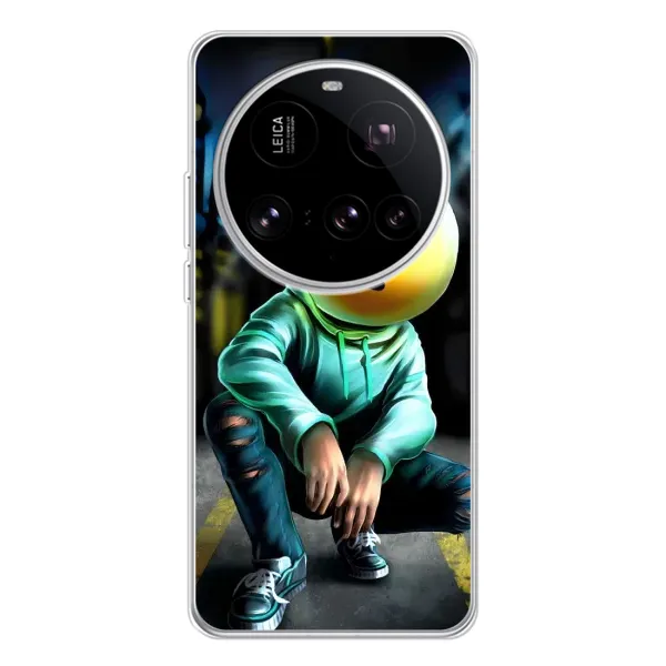 Чехол с принтом «Парень смайл» для Xiaomi 15 Ultra Чехол с принтом «Парень смайл» для Xiaomi 15 Ultra