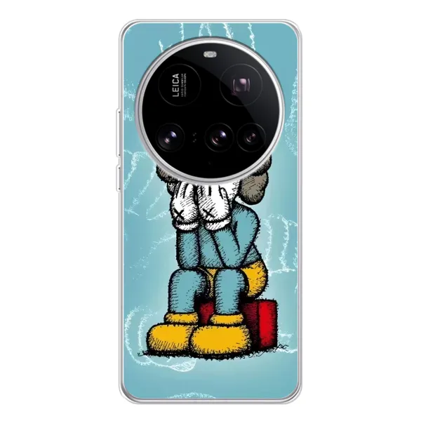 Чехол с принтом «Плач Bearbrick» для Xiaomi 15 Ultra