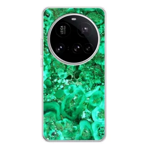 Мраморний чехол на Xiaomi 15 Ultra (VPrint) (Салатовий Мрамор)