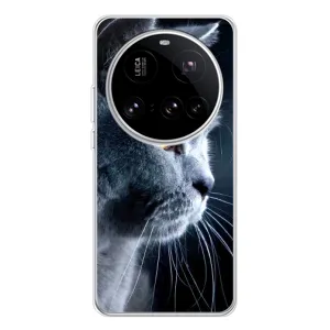 Чехлы с Котиками для Xiaomi 15 Ultra (VPrint) (Серый Кот)