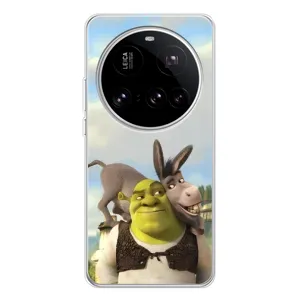 Чехол с принтом «Шрек и Осел» для Xiaomi 15 Ultra