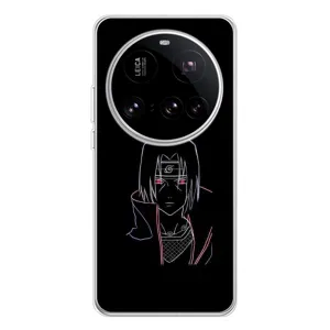 Чохли на тему: Ітачи Учіха для Xiaomi 15 Ultra (AlphaPrint) (силует Ітачі)