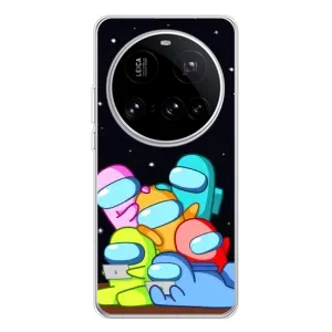 Чохли Амонг Ас для Xiaomi 15 Ultra (AlphaPrint) (Скіни в космосі)