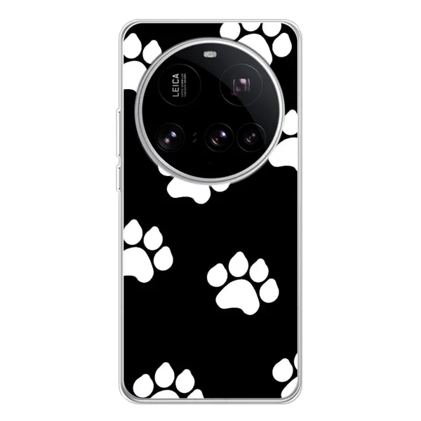 Чехол с принтом «Следы собаки» для Xiaomi 15 Ultra