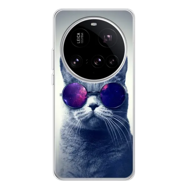 Чехол с принтом «Стильный кот» для Xiaomi 15 Ultra Чехол с принтом «Стильный кот» для Xiaomi 15 Ultra