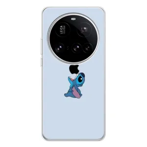 Чохол з принтом Стіч на Xiaomi 15 Ultra (Stitch apple)