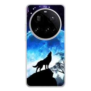 Защитные чехлы для 15 Ультра (AlphaPrint) (ХИТ продаж) ВОЛК (Волк на луну)