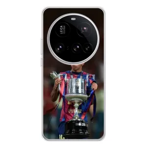 Чохол з футболістом Ламін Ямаль Xiaomi 15 Ultra (Ямаль з кубком)