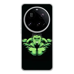 Чохли з героями Марвел Xiaomi 15 Ultra (VPrint) (Зелений Халк)