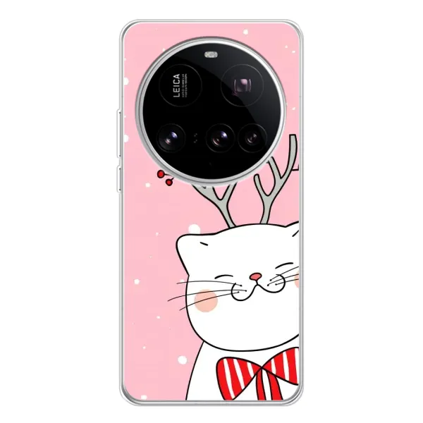 Чехол с принтом «Зимний кот» для Xiaomi 15 Ultra Чехол с принтом «Зимний кот» для Xiaomi 15 Ultra