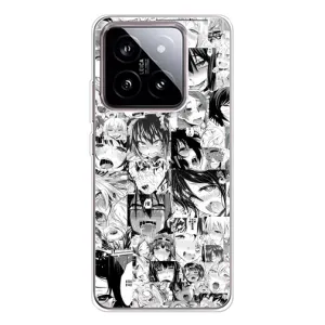 Чехлы Персонажи Аниме Наруто для Xiaomi 15 (AlphaPrint) (Ahegao manga)