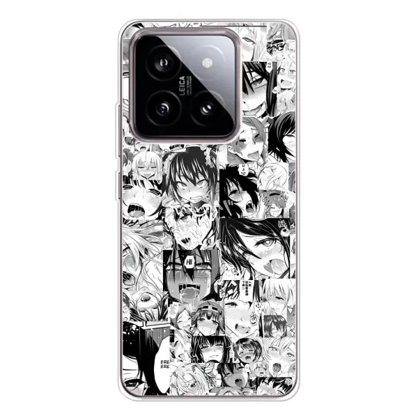 Чехол с принтом «Ahegao manga» для Xiaomi 15 Чехол с принтом «Ahegao manga» для Xiaomi 15