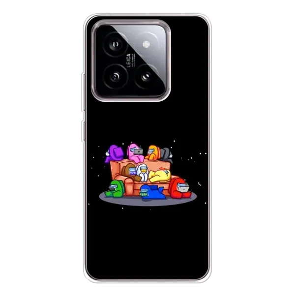 Чехол с принтом «Амонг-ас» для Xiaomi 15