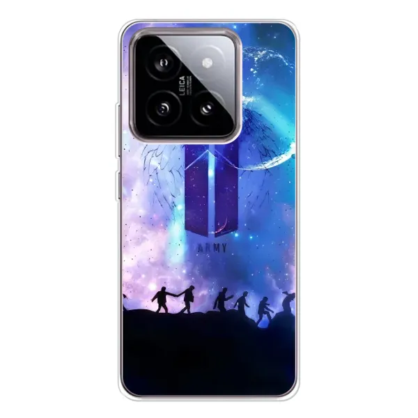 Чехол с принтом «Army BTS» для Xiaomi 15 Чехол с принтом «Army BTS» для Xiaomi 15