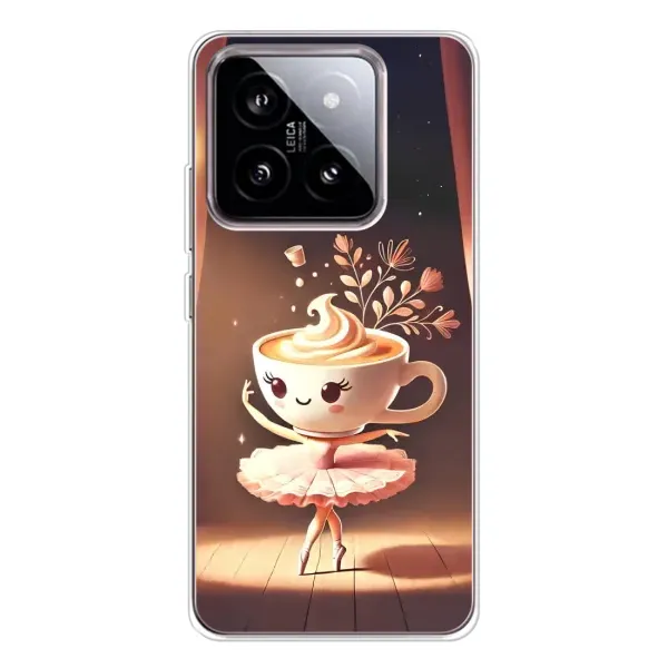 Чехол с принтом «Балерина капучина» для Xiaomi 15