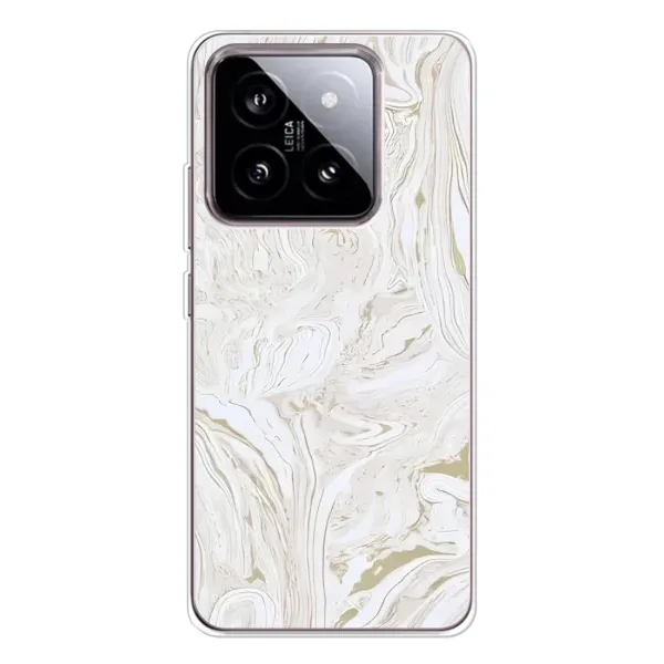 Чехол с принтом «Белый мрамор» для Xiaomi 15 Чехол с принтом «Белый мрамор» для Xiaomi 15