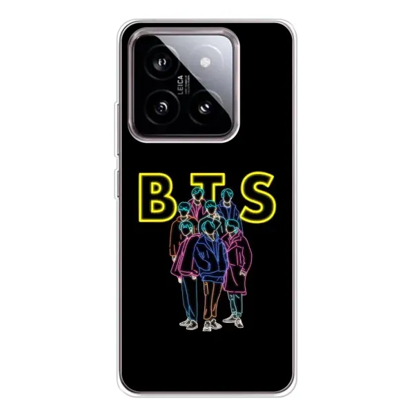 Чехол с принтом «BTS стайл» для Xiaomi 15 Чехол с принтом «BTS стайл» для Xiaomi 15