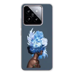 Чехлы (ART) Цветы на Xiaomi 15 (VPrint) (Квіти на голові)
