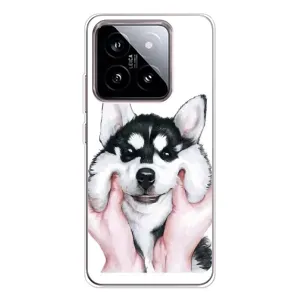 Чехлы с собаками для Xiaomi 15 (VPrint) (Довольный Хаски)