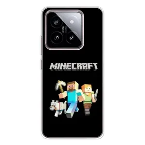 Чохол Майнкрафт на Xiaomi 15 (AlphaPrint) Minecraft (герої Minecraft)