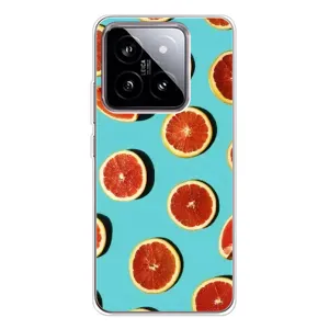 Чехлы с Фруктами для Xiaomi 15 (VPrint) (Грейпфрут)