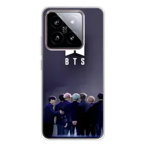 Чехлы BTS для Xiaomi 15 (AlphaPrint) (Группа BTS)