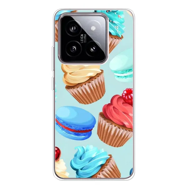 Чохол з принтом «Кексики» для Xiaomi 15