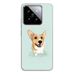 Чехлы с собаками для Xiaomi 15 (VPrint) (Корги)
