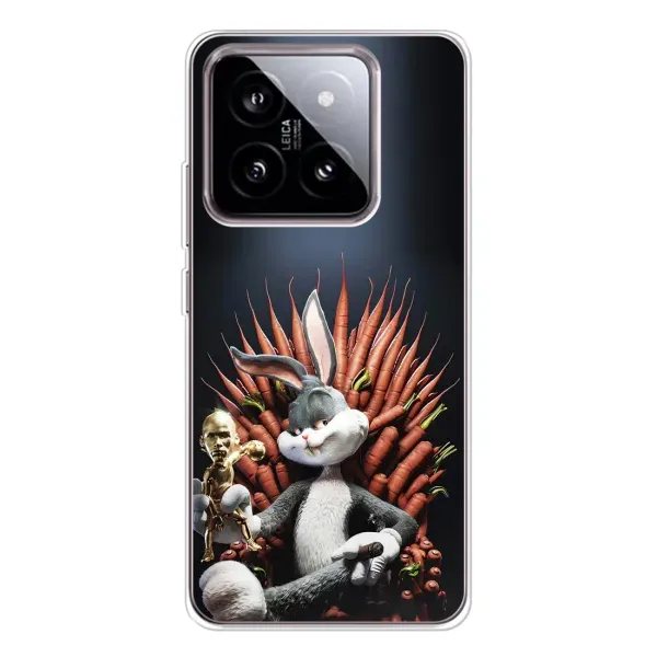 Чехол с принтом «Король Кролик» для Xiaomi 15