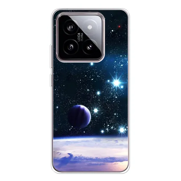 Чохол з принтом «Космічний вид» для Xiaomi 15 Чохол з принтом «Космічний вид» для Xiaomi 15