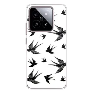 Чехол с птицами на Xiaomi 15 (VPrint) (Ласточки)