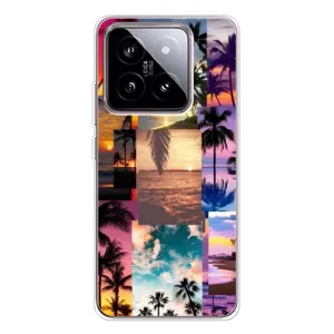 Силиконовый чехол с КАРТИНКАМИ лето для Xiaomi 15 (AlphaPrint) (Летний отпуск)
