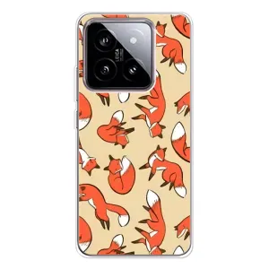Чехлы с картинкой Лисички для Xiaomi 15 (VPrint) (Лисички)