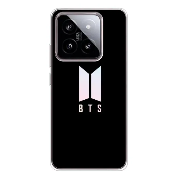 Чехол с принтом «Лого BTS» для Xiaomi 15 Чехол с принтом «Лого BTS» для Xiaomi 15