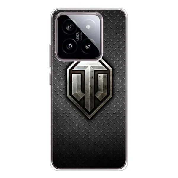 Чехол с принтом «Лого Tanks» для Xiaomi 15 Чехол с принтом «Лого Tanks» для Xiaomi 15