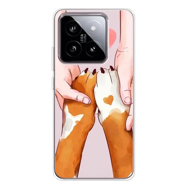 Чохол з принтом «Любовь до собак» для Xiaomi 15