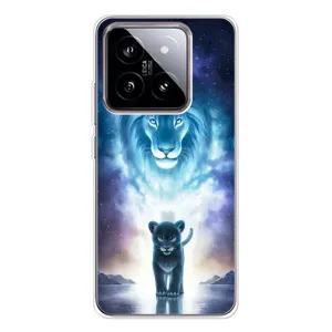 Чехол со Львом для Xiaomi 15 (VPrint) (Маленький лев)