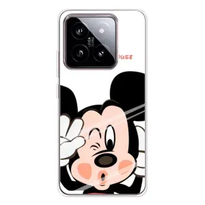Эксклюзивный чехол для Xiaomi 15 (AlphaPrint - Мультяшные) (Маус Микки)