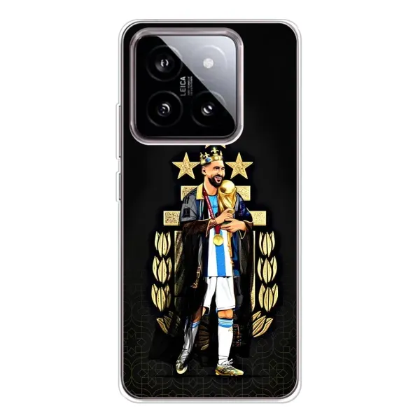 Чохол з принтом «Мессі Король» для Xiaomi 15