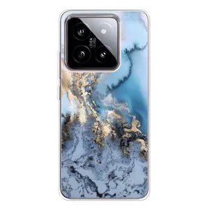 Мраморный чехол на Xiaomi 15 (VPrint) (Нежный мрамор)