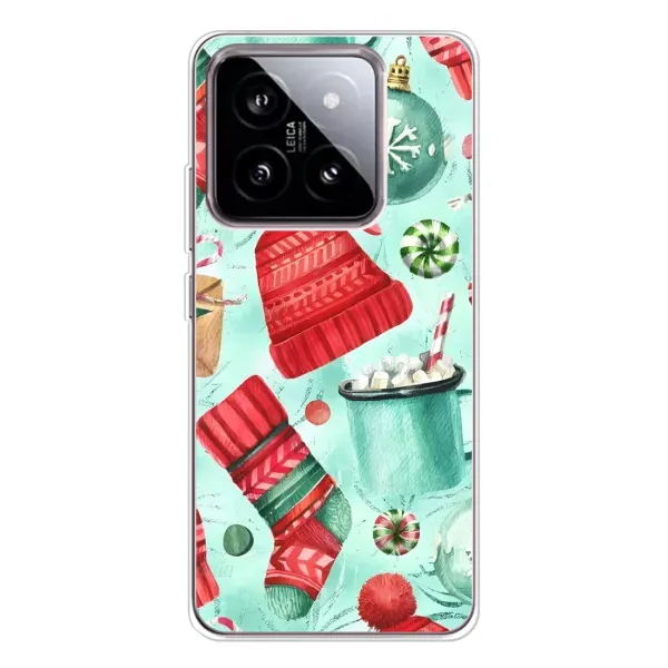 Чехол с принтом «Одежда НГ» для Xiaomi 15