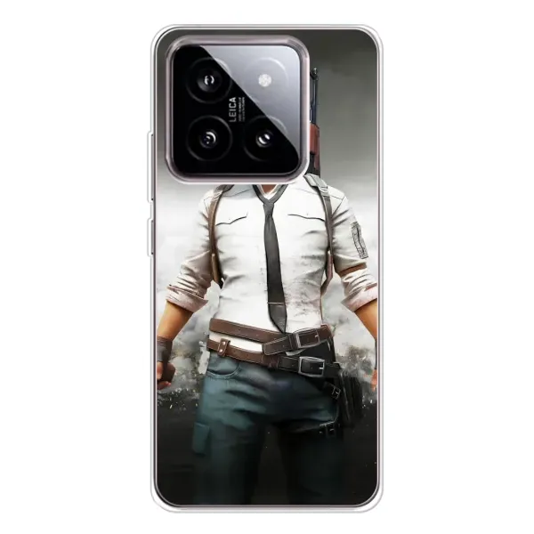 Чехол с принтом «Пабг мен» для Xiaomi 15 Чехол с принтом «Пабг мен» для Xiaomi 15
