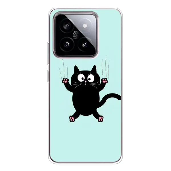 Чехол с принтом «Падающий кот» для Xiaomi 15 Чехол с принтом «Падающий кот» для Xiaomi 15