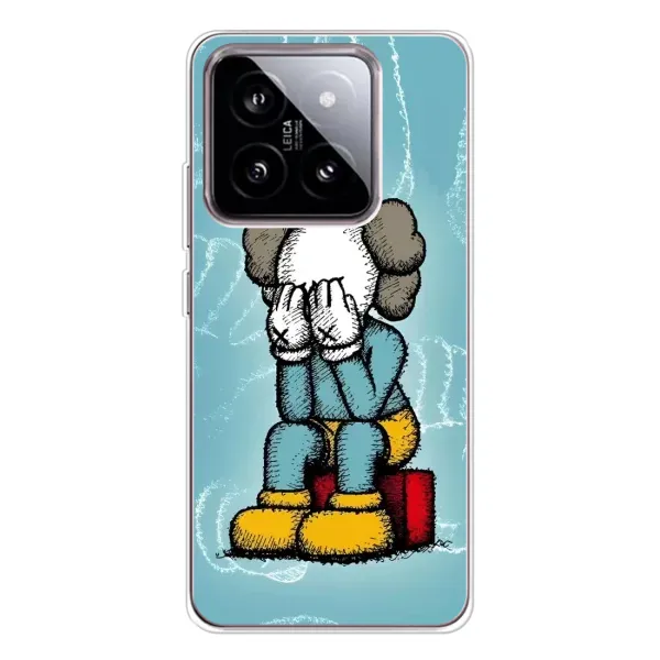 Чехол с принтом «Плач Bearbrick» для Xiaomi 15
