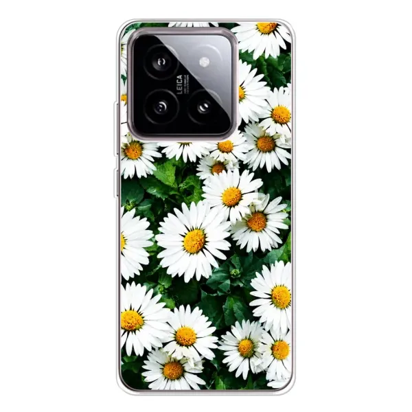 Чохол з принтом «Ромашки» для Xiaomi 15 Чохол з принтом «Ромашки» для Xiaomi 15