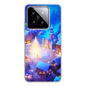 Рождественские Чехлы для Xiaomi 15 (VPrint) (Рождественский город)