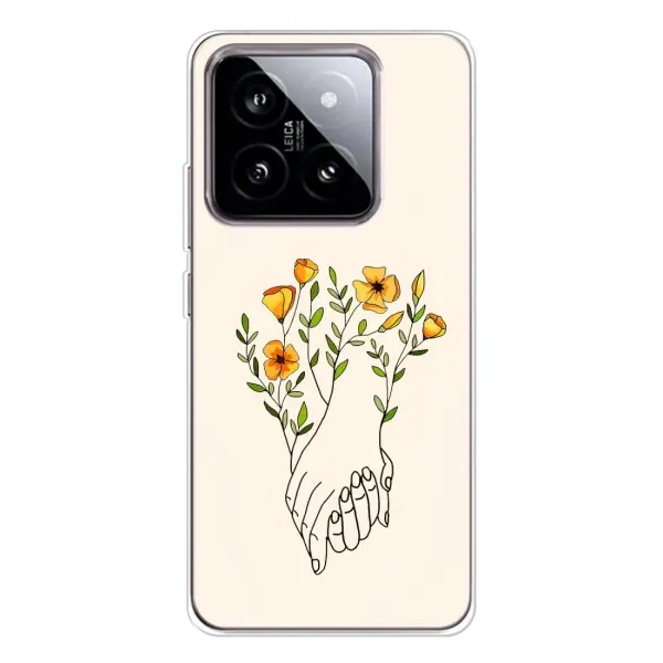 Чехол с принтом «Руки любви» для Xiaomi 15